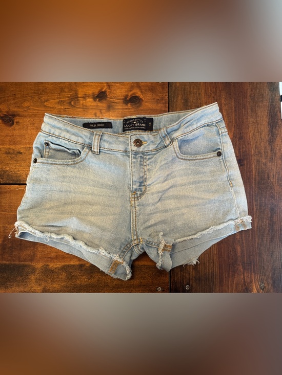 Lucky Brand Other - Lucky Brand Light Blue Riley Short Denim Shorts
